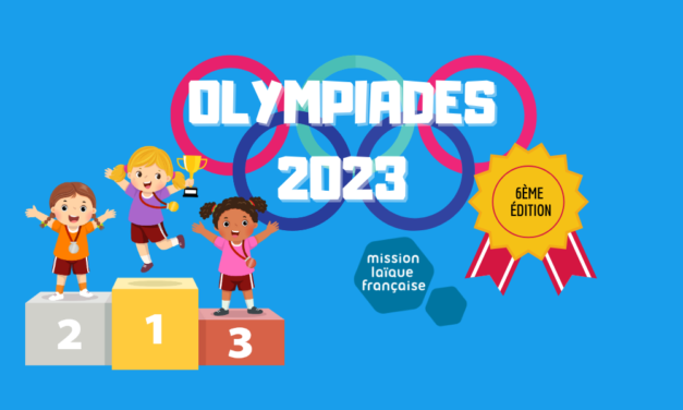 La saison des Olympiades est ouverte !
