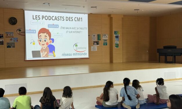 En CM1, des podcasts pour un usage responsable du numérique !